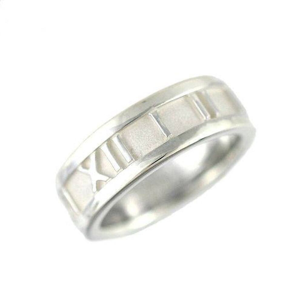 Tiffany & Co. Atlas ring 1995 sterling silver Size 5